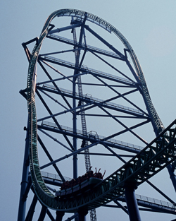 Six Flags Great Adventure's Kingda Ka roller coaster