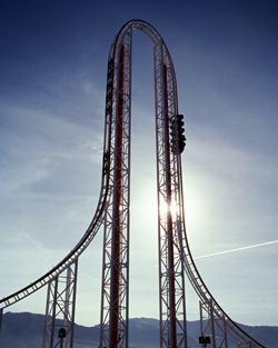 Thrust Air 2000 roller coaster